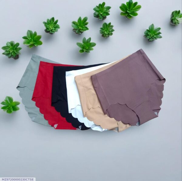 Ice Silk High Waist Panties For Women- Pack Of 3