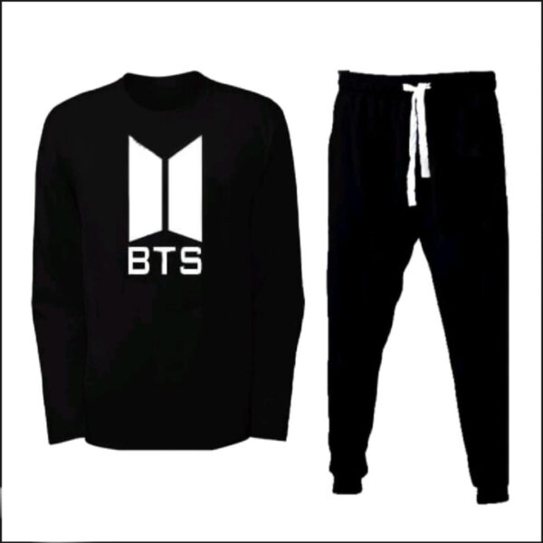 2 Pcs Men's Polyester Printed Track Suit